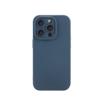 Coque Silicone iPhone 12 Pro (Bleu Nuit)