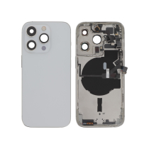 Châssis Complet Argent iPhone 14 Pro (Avec MagSafe) (Sans Logo)
