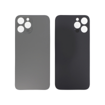 Vitre Arrière Graphite iPhone 12 Pro Max (Large Hole) (Sans Logo)