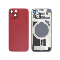 Vitre Arrière Complète Rouge iPhone 14 (Avec MagSafe) (Sans Logo)