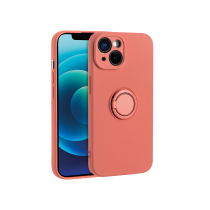 Coque Finger Grip iPhone 15 Pro (Rouge Aubépine)