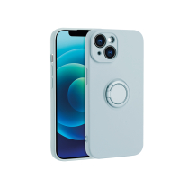 Coque Finger Grip iPhone 13 Pro (Bleu Clair)
